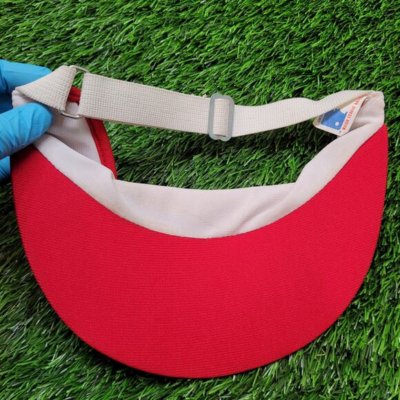 VTG 70s/80s MLB California Angels Visor Official Big A Halo Logo Retro - Picture 4 of 6